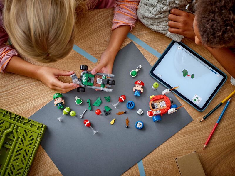 LEGO Super Mario Kart-Baby Mario vs. Baby Luigi (72034) φωτογραφία