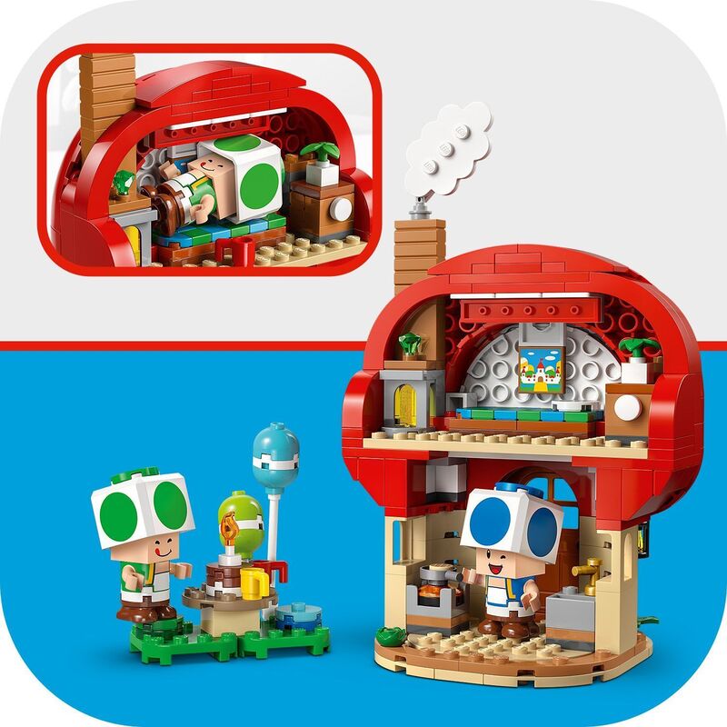 LEGO Super Mario Party At Toad's House (72041) φωτογραφία