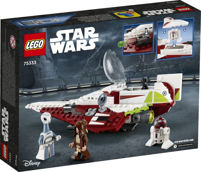 LEGO® Star Wars Obi-Wan Kenobi’s Jedi Starfighter (75333) φωτογραφία