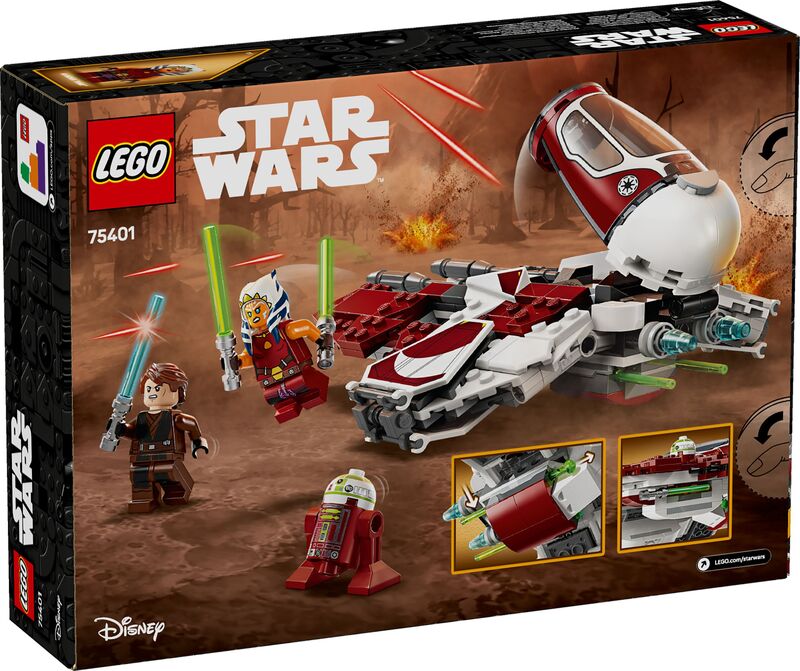 LEGO® Star Wars Ahsokas's Jedi Interceptor (75401) φωτογραφία