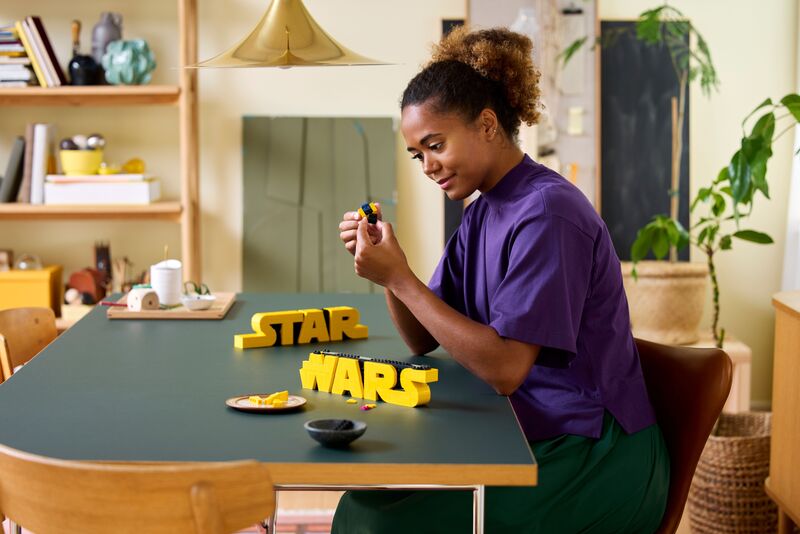 LEGO Star Wars Brick-Built Star Wars Logo (75407) φωτογραφία