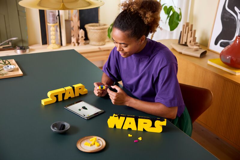 LEGO Star Wars Brick-Built Star Wars Logo (75407) φωτογραφία