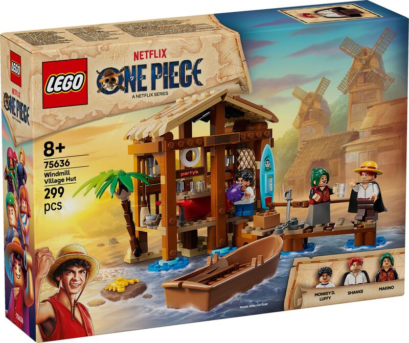 LEGO One Piece Windmill Village Hut (75636)