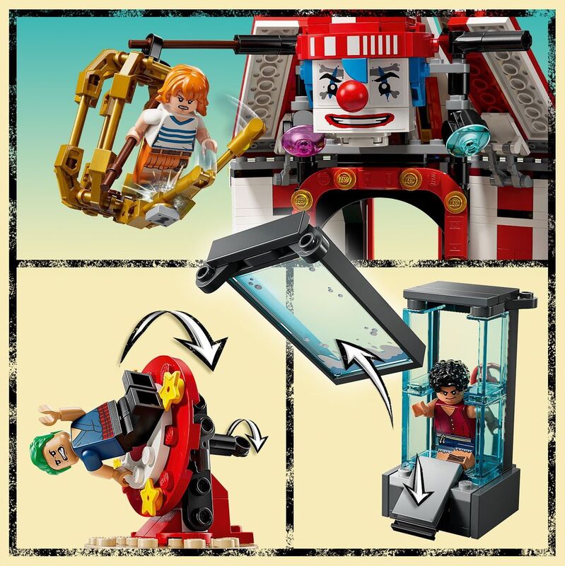 LEGO One Piece Buggy The Clown's Circus Tent (75637) φωτογραφία
