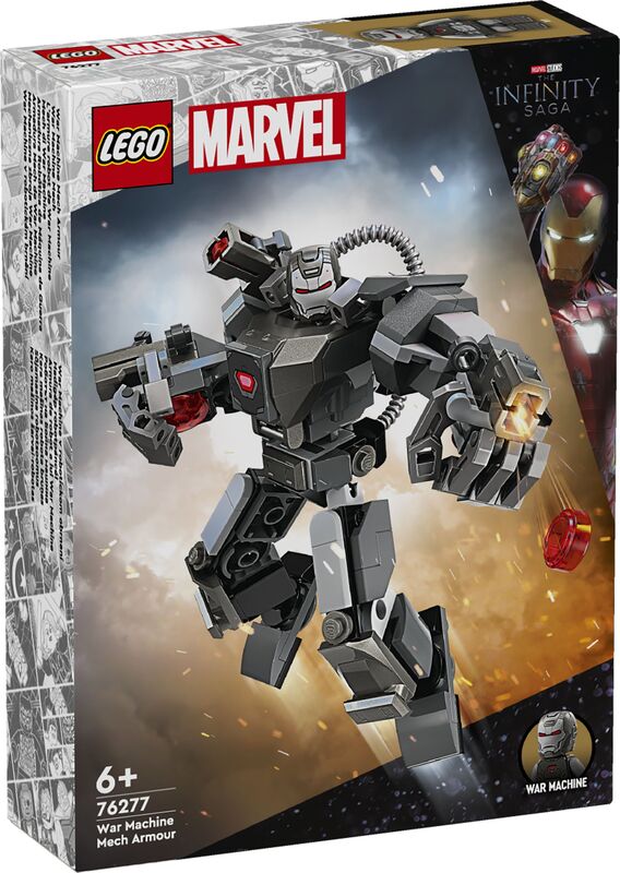 LEGO Super Heroes War Machine Mech Armor (76277)