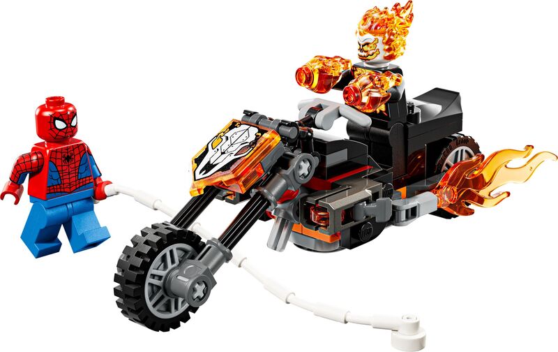 LEGO® Super Heroes Spider-Man vs. Ghost Rider Motorcycle (76335) - φωτογραφία 2