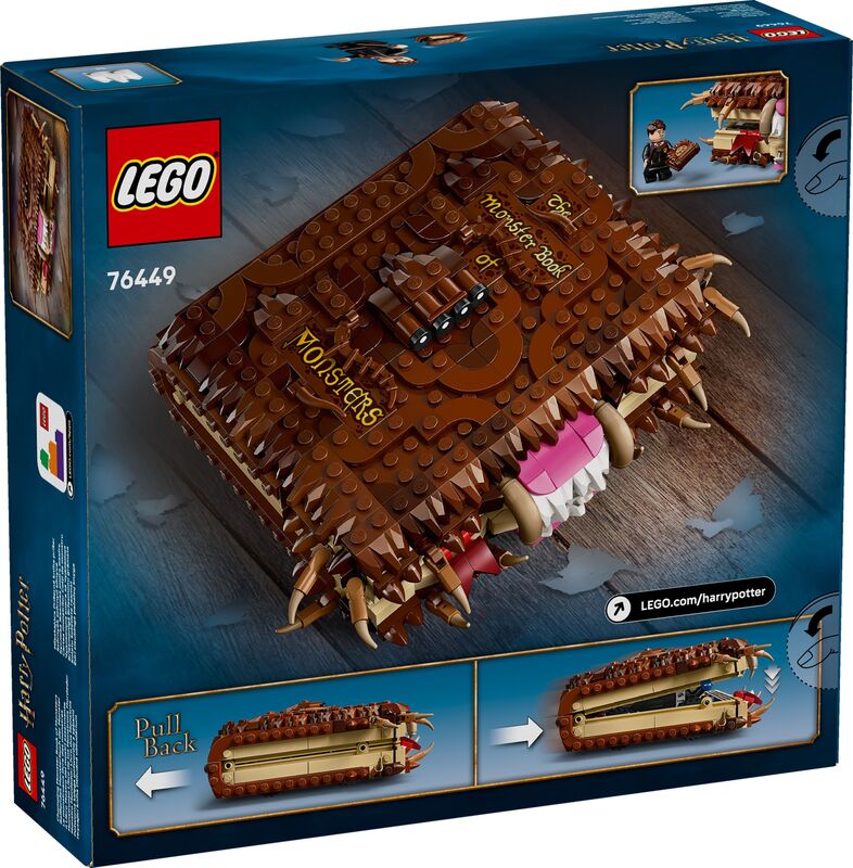 LEGO® Harry Potter Chomping Monster Book Of Monsters (76449) φωτογραφία