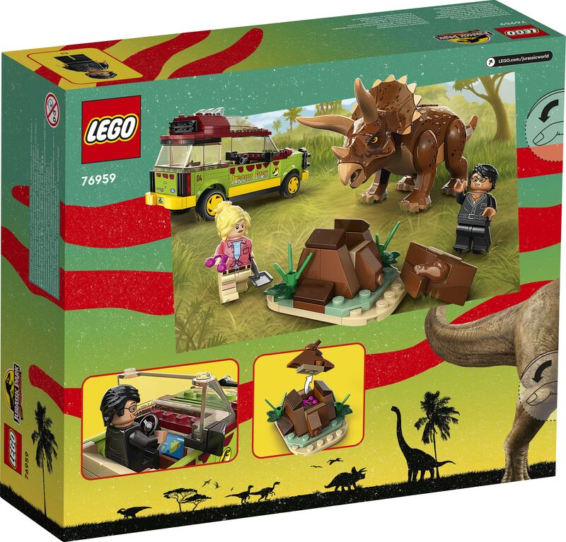LEGO Jurassic World Triceraptops Research (76959) φωτογραφία