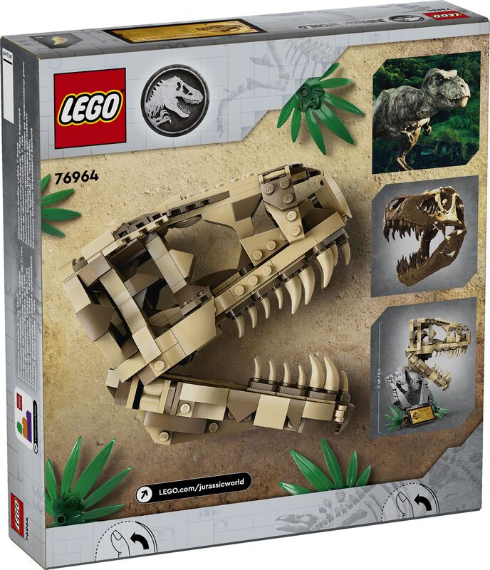 LEGO Jurassic World Dinosaur Fossils: T.Rex Skull (76964) φωτογραφία