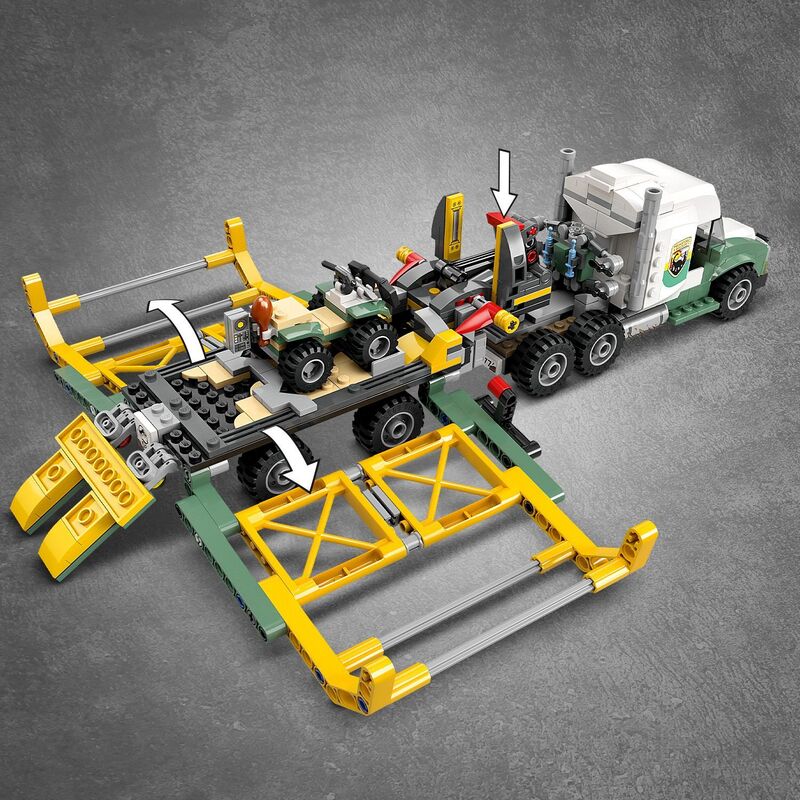 LEGO Jurassic World Dinosaur Missions: Allosaurus Transport Truck (76966) φωτογραφία