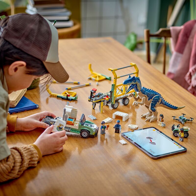 LEGO Jurassic World Dinosaur Missions: Allosaurus Transport Truck (76966) φωτογραφία