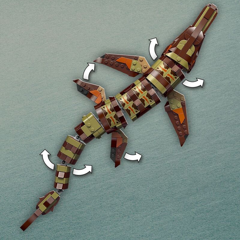 LEGO Jurassic World Brick-Built Mosasaurus Boat Mission (76974) φωτογραφία