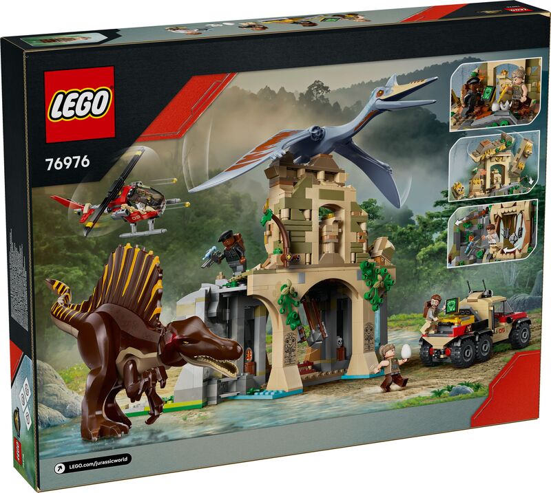LEGO Jurassic World Spinosaurus & Quetzalcoatlus Air Mission (76976) φωτογραφία