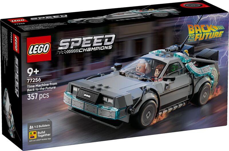 LEGO Speed Champions Time Machine From Back To The Future (77256)