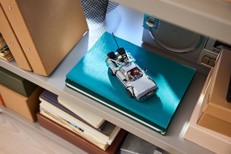 LEGO Speed Champions Time Machine From Back To The Future (77256) φωτογραφία