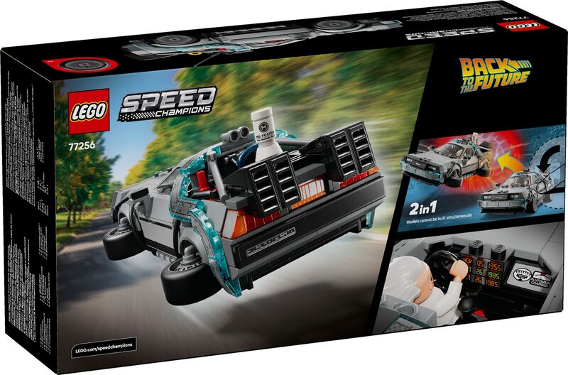 LEGO Speed Champions Time Machine From Back To The Future (77256) φωτογραφία