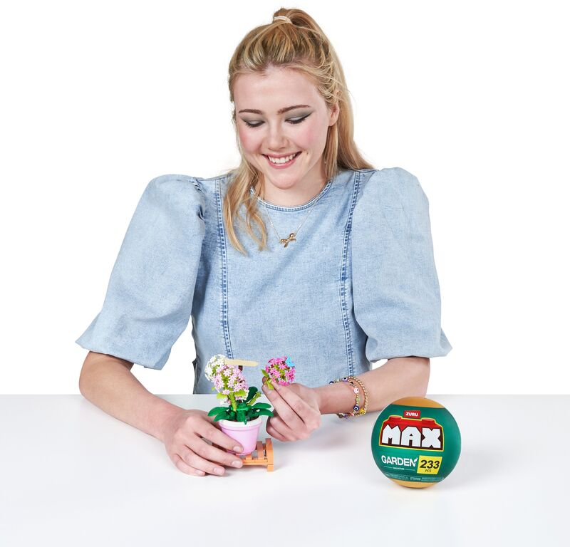 Zuru Max Premium Bricks Garden Pot Plants Series 1-6 Σχέδια-1Τμχ (83183) φωτογραφία