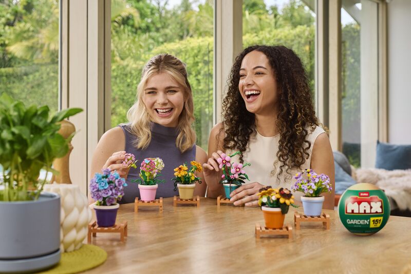 Zuru Max Premium Bricks Garden Pot Plants Series 1-6 Σχέδια-1Τμχ (83183) φωτογραφία