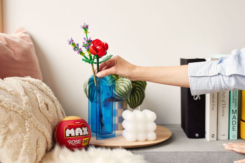 Zuru Max Premium Bricks Rose 247Τμχ Series 1-2 Σχέδια-1Τμχ (83183) φωτογραφία