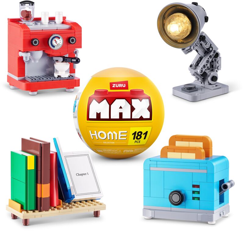 Zuru Max Premium Bricks Home Series 1-4 Σχέδια-1Τμχ (83224)