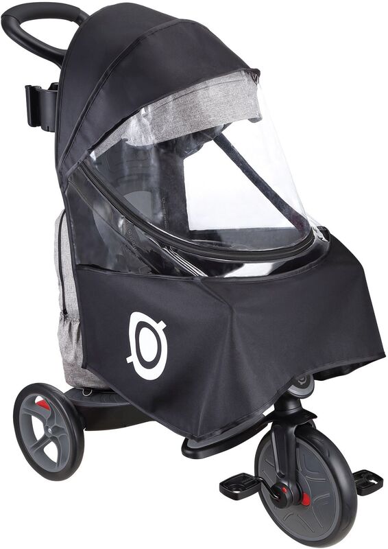 Globber Raincover Explorer Trike Black (536-004-2) - φωτογραφία 4