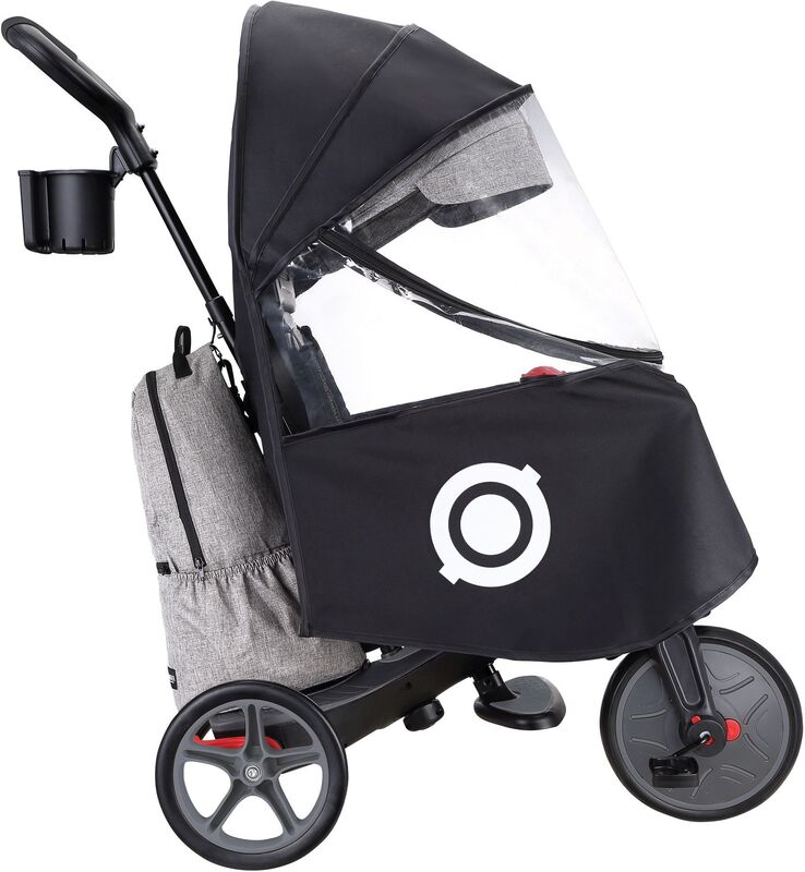 Globber Raincover Explorer Trike Black (536-004-2) - φωτογραφία 5