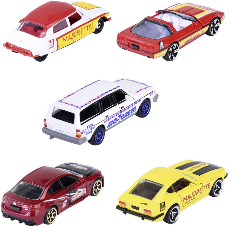 Majorette D/C Giftpack 60th Anniversary Edition Σετ 5 Αυτοκίνητα 7.5cm (212054101) - φωτογραφία 3