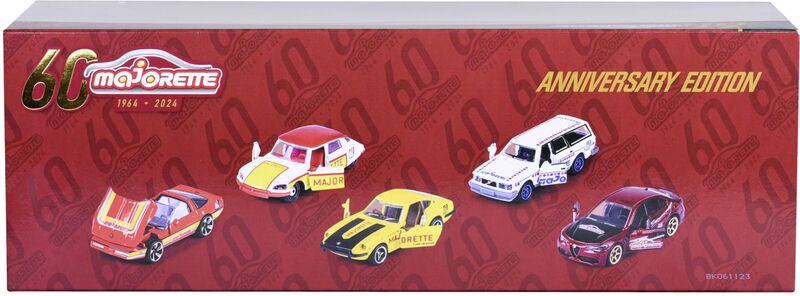 Majorette D/C Giftpack 60th Anniversary Edition Σετ 5 Αυτοκίνητα 7.5cm (212054101) - φωτογραφία 7