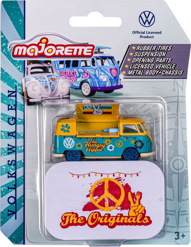 Majorette D/C Οχήματα VW Deluxe 7.5cm 1:64-6 Σχέδια (212055005) φωτογραφία