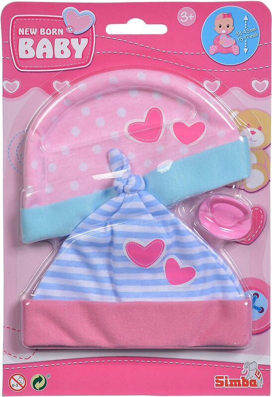 Simba New Born Baby Σετ Σκουφάκια 2Τμχ (105400000) φωτογραφία