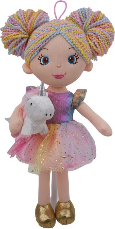 Creation Κούκλα Πάνινη Με Μονόκερο 38cm (FB15022)
