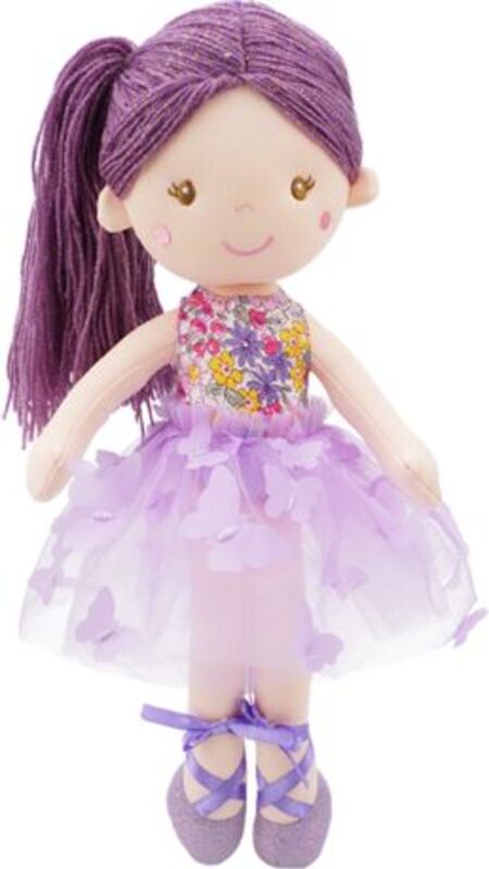 Creation Κούκλα Πάνινη Μπαλαρίνα Μωβ 45cm (E23009)