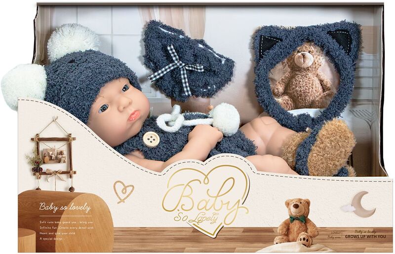 BW Σετ Μωρό Baby Doll 12'' & Αξεσουάρ (8805-1) - φωτογραφία 2