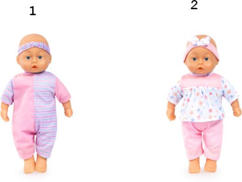 Bayer Μωρό 40cm Με Ήχους-2 Σχέδια (94063AD) φωτογραφία