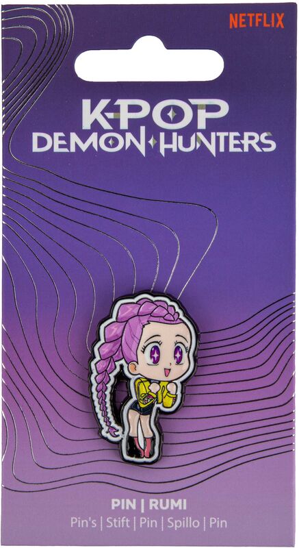 FBL K-Pop Demon Hunters Rumi Καρφίτσα Pin (CR3139) - φωτογραφία 2