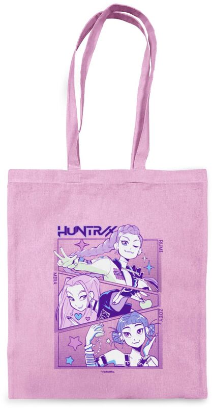 KE K-Pop Demon Hunters Τσάντα Υφασμάτινη Ροζ (GP2510440)