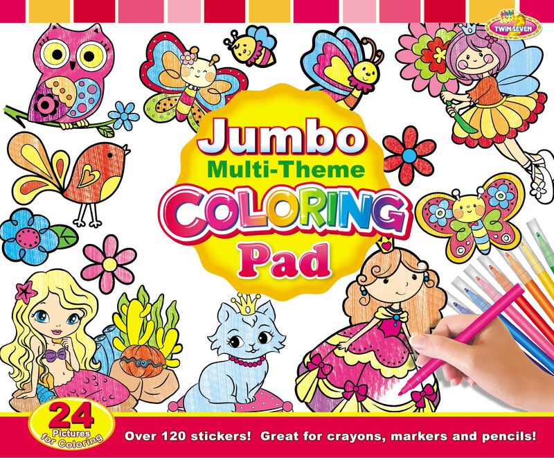 LKing Sticker Coloring Pad (CPA0802V)