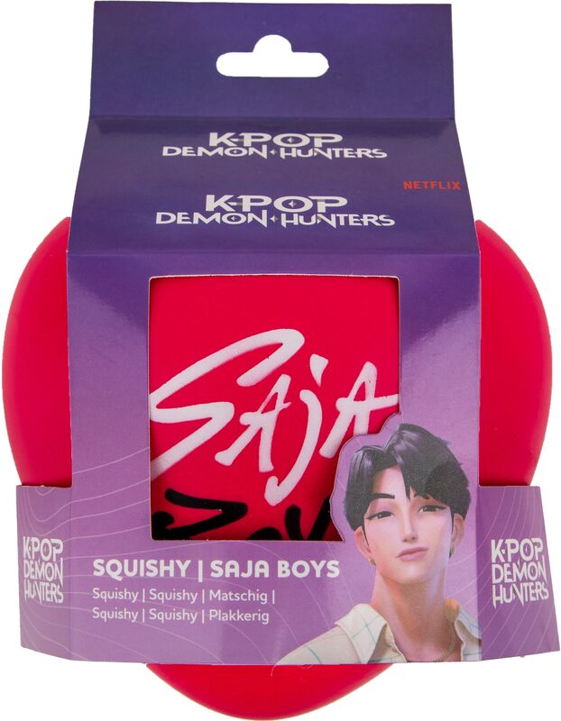 FBL K-Pop Demon Hunters Saja Boys Antistress Squishy (CR2233) - φωτογραφία 2