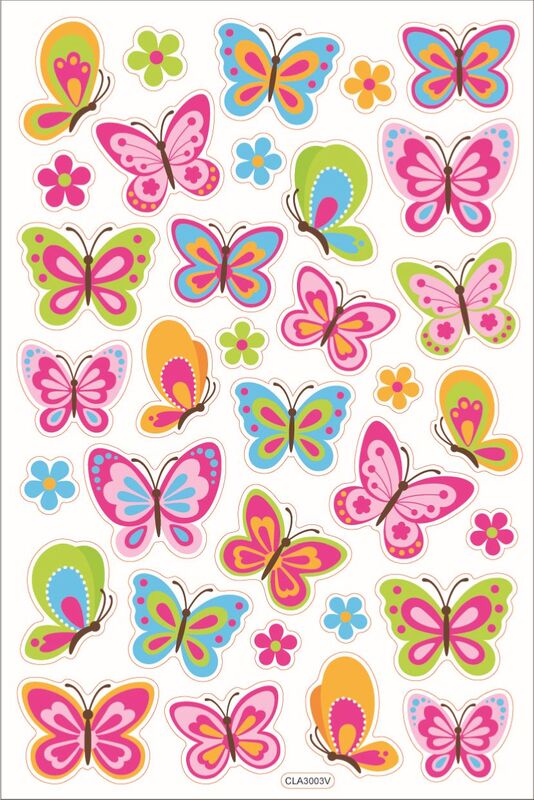 LKing Sticker Πεταλούδες (CLA3003V)