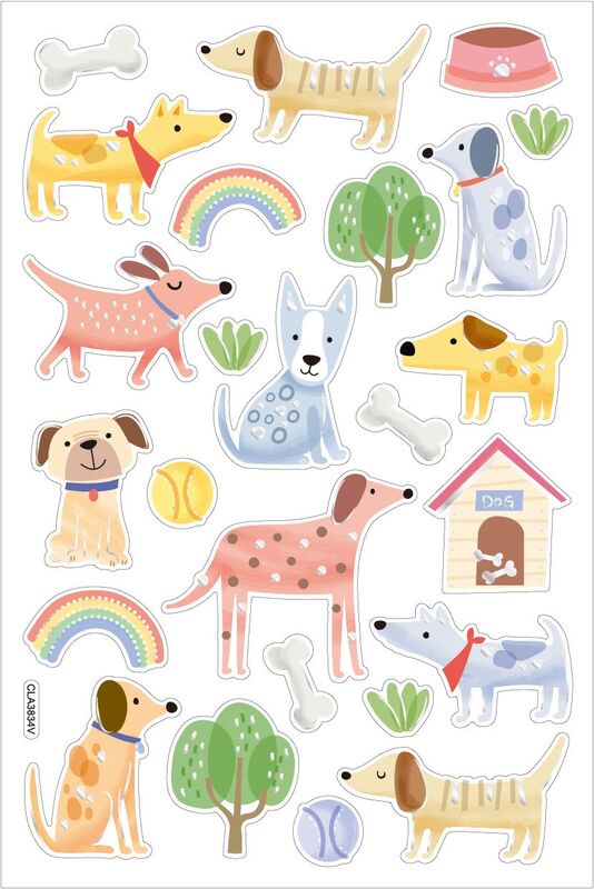 LKing Sticker Σκύλοι (CLA3834V)