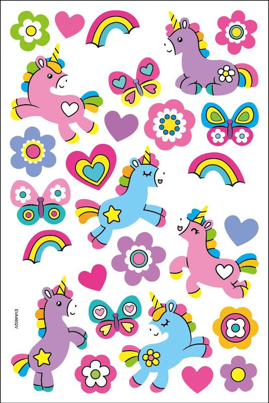 LKing Sticker Rainbow/Unicorn (EVA4602V)