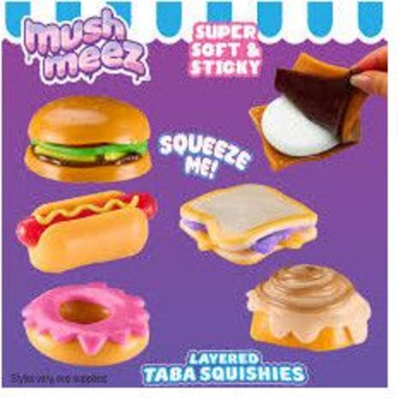 Mushmeez squishy, 6 σχέδια, 1 τεμάχιο (MU04748) - φωτογραφία 2