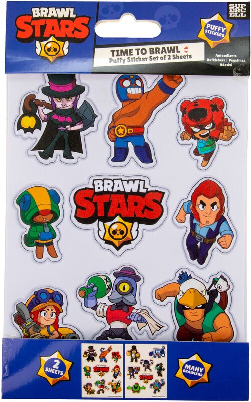 FBL Brawl Stars Αυτοκόλλητα Puffy (CR5231)