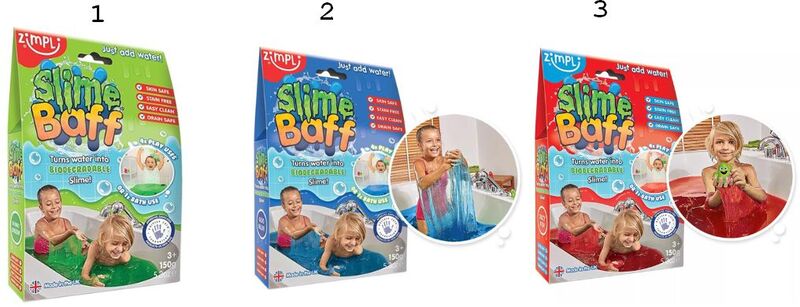 Zimpli Kids Slime Baff 150gr-3 Σχέδια (5246) - φωτογραφία 2