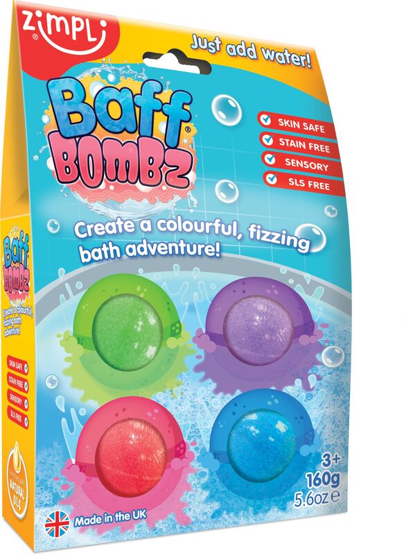 Zimpli Kids Baff Bombz 4Τμχ (6480)