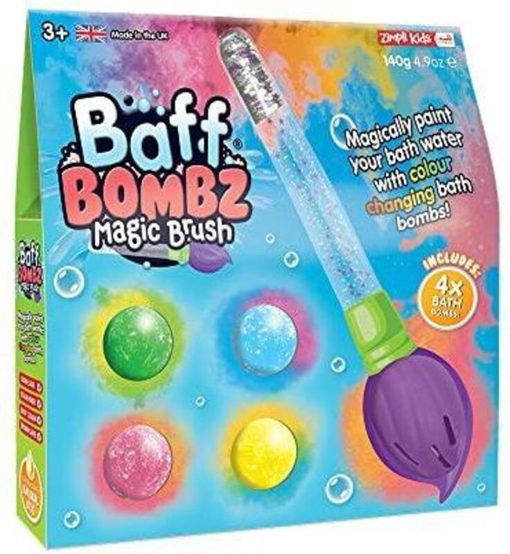 Zimpli Kids Baff Bombz Magic Brush 140gr 4Τμχ (6727)