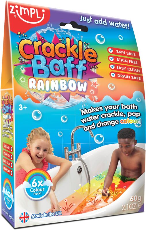 Zimpli Kids Crackle Baff Rainbow 60gr. (6926)