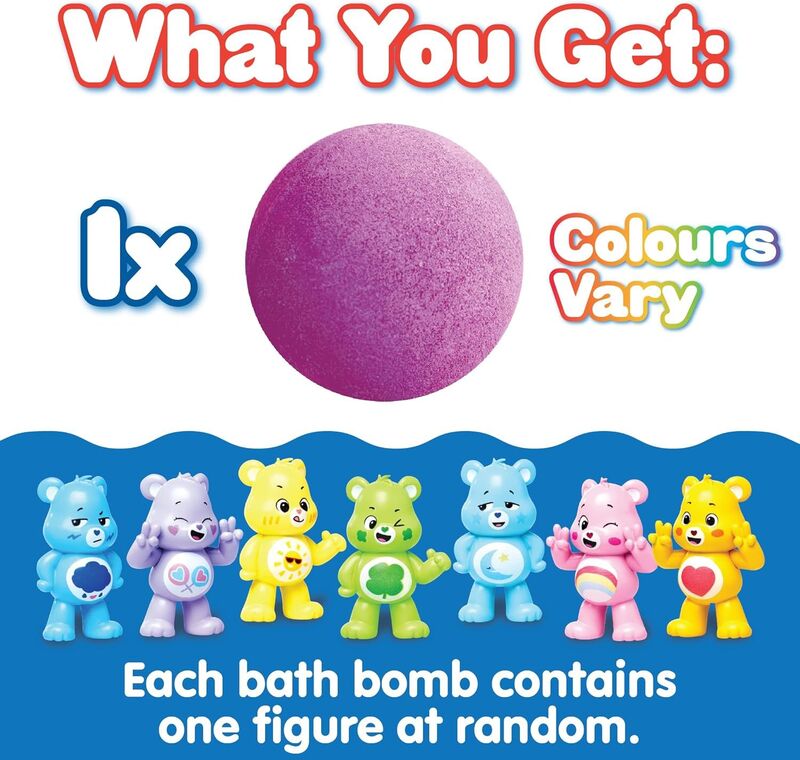 Zimpli Kids Baff Bombz Care Bears Surprise! 100gr.-7 Σχέδια-1Τμχ (7146) - φωτογραφία 2