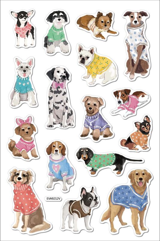 LKing Sticker Σκύλοι (EVA9212V)