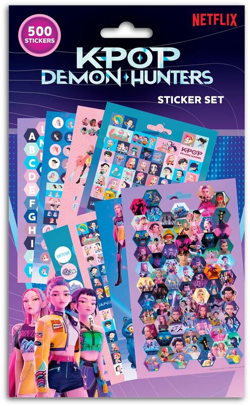 KE K-Pop Demon Hunters Αυτοκόλλητα Σετ 500Τμχ (PS2510684)